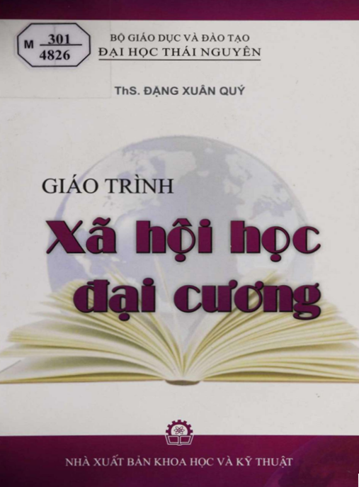 Giáo Trình Xã Hội Học Đại Cương