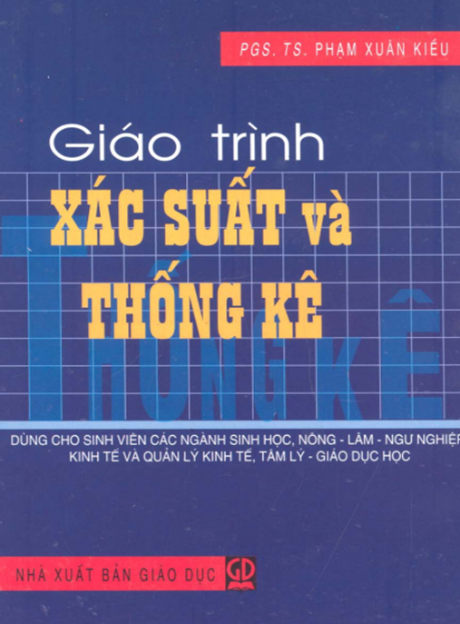 Giáo Trình Xác Suất Và Thống Kê