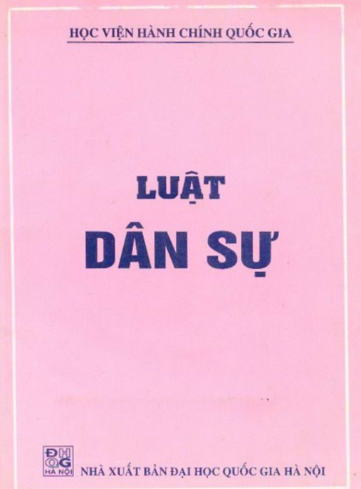 Luật dân sự: Phần 1