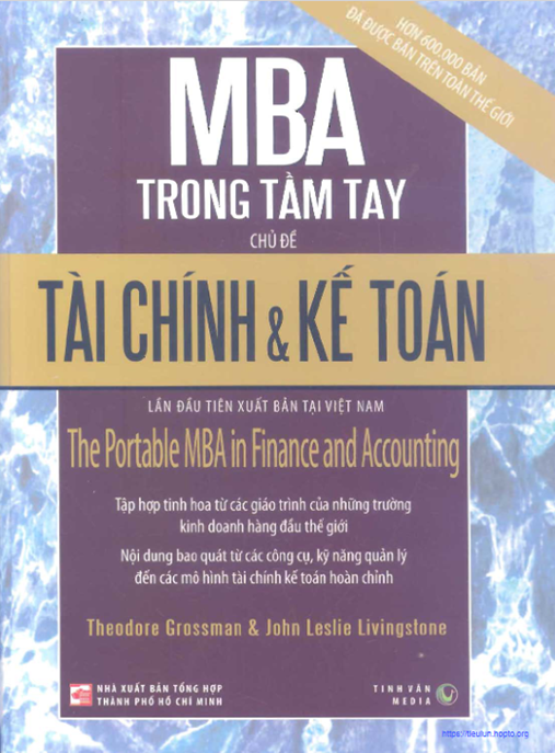 Mba Trong Tầm Tay – Tài Chính Và Kế Toán