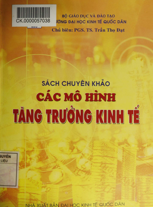 Sách Chuyên Khảo Các Mô Hình Tăng Trưởng Kinh Tế