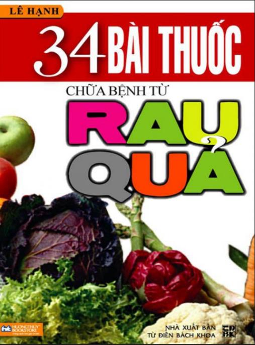 34 Bài Thuốc Chữa Bệnh Từ Rau Quả