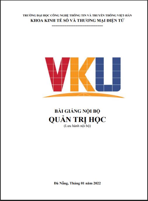 Bài giảng Quản trị học