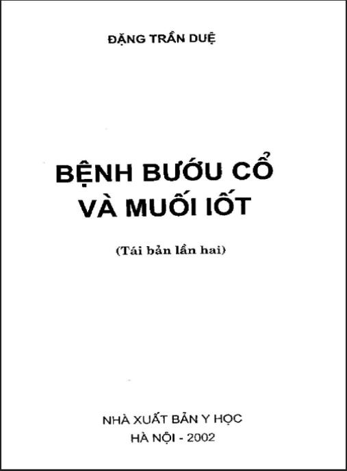 Bệnh Bướu Cổ Và Muối I Ốt