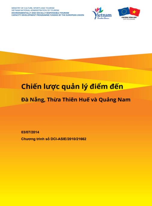 Chiến lược quản lý điểm đến – Đà Nẵng, Thừa Thiên Huế và Quảng Nam