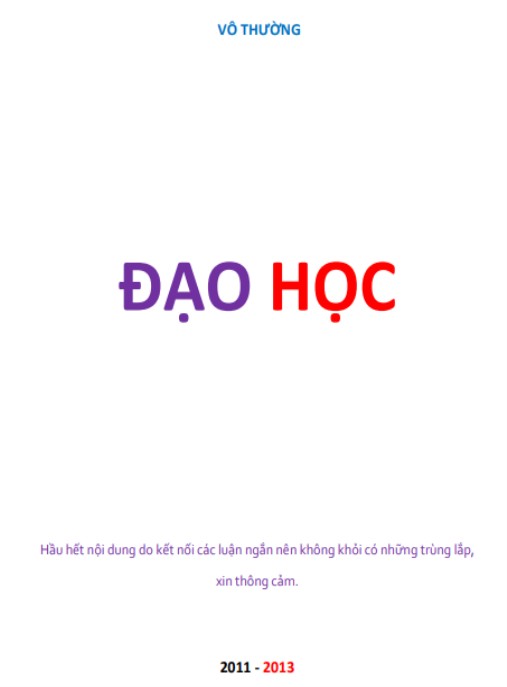 Đạo Học