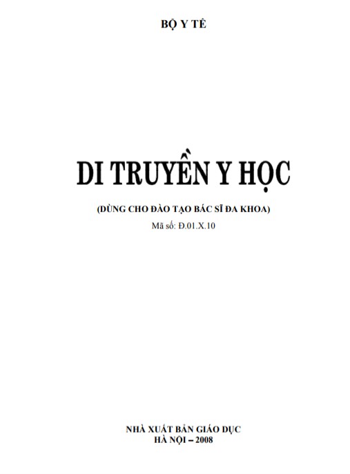 Di Truyền Y Học