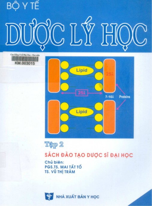 Dược Lý Học Tập 2