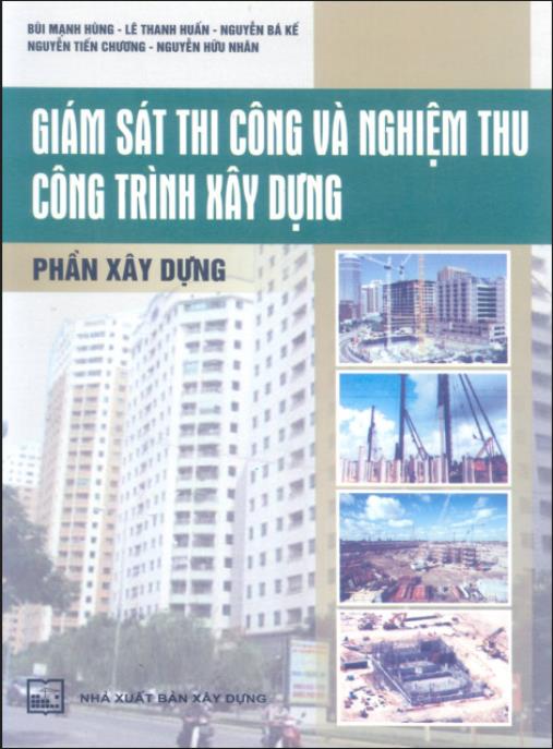 Giám sát thi công và nghiệm thu công trình xây dựng – Phần xây dựng – Phần 1