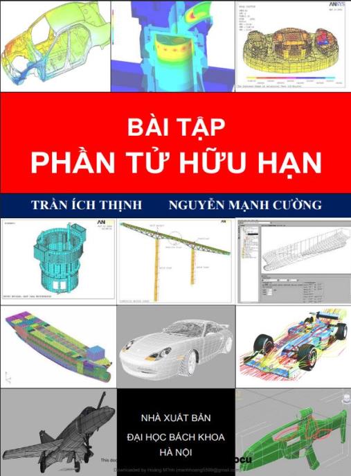 Giáo trình Bài tập Phương pháp phần tử hữu hạn