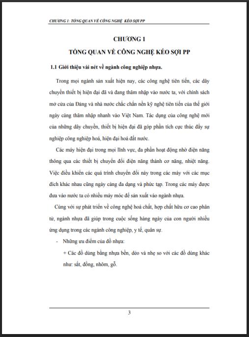Giáo trình Công nghệ kéo sợi PP