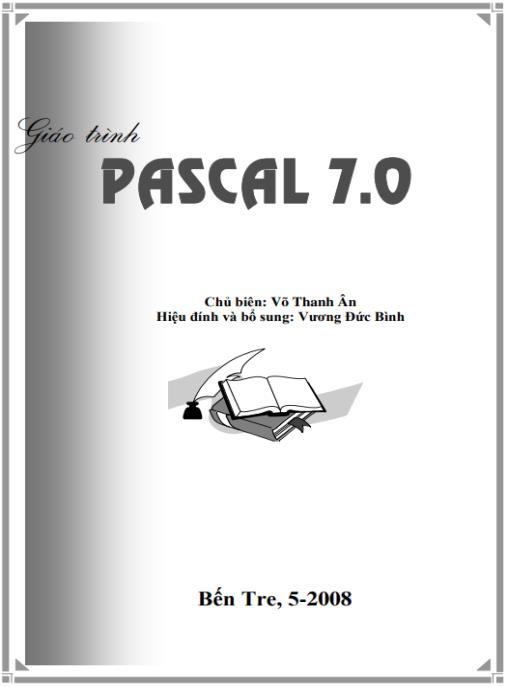 Giáo trình Pascal 7.0