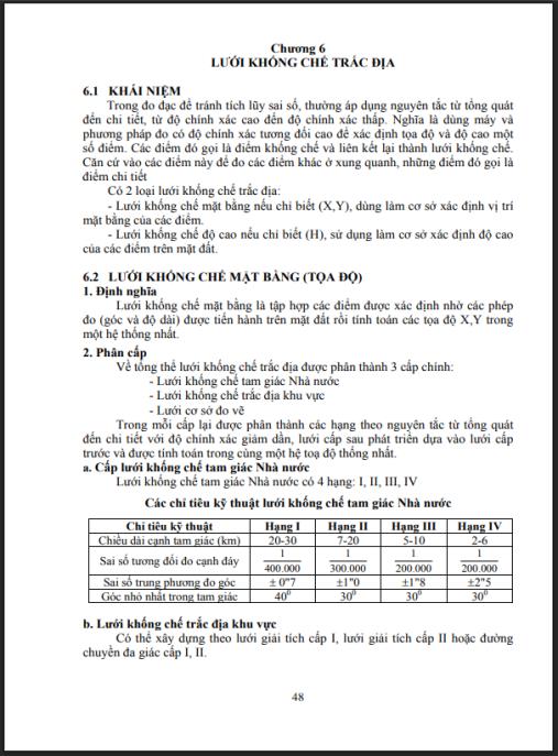 Giáo trình Trắc địa – Phần 2