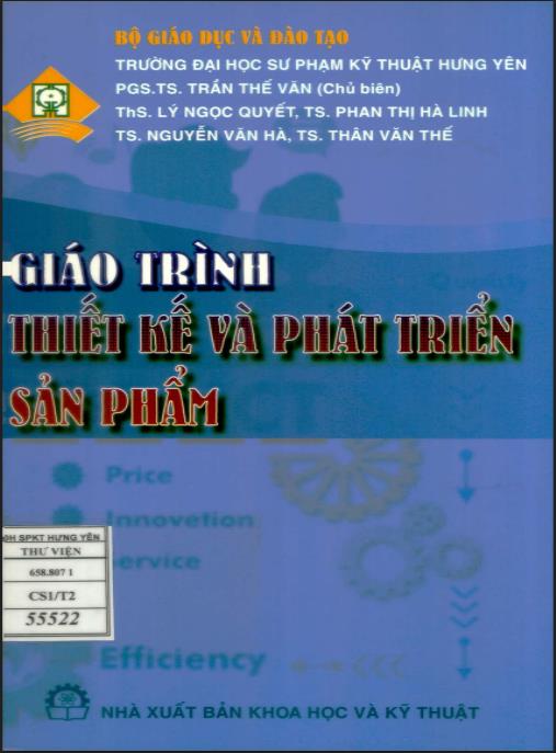 Giáo trình thiết kế và phát triển sản phẩm