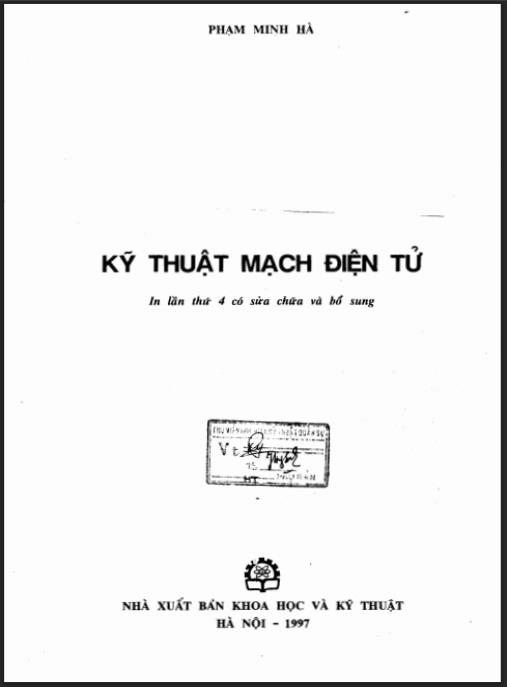 Kỹ thuật mạch điện tử
