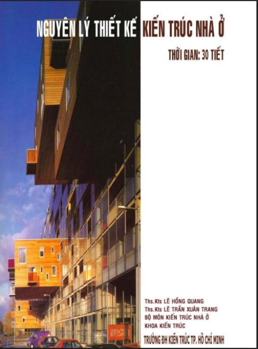 Nguyên Lý Thiết Kế Kiến Trúc Nhà Ở