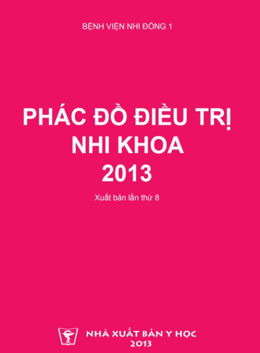 Phác Đồ Điều Trị Nhi Khoa 2013