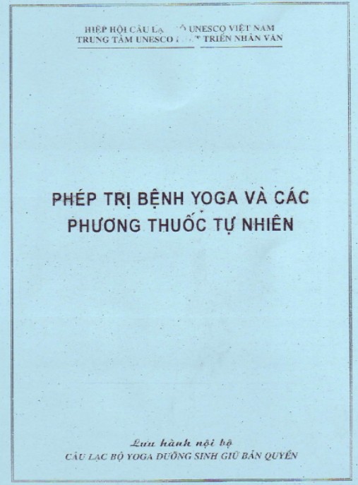 Phép Trị Bệnh Yoga Và Các Phương Thuốc Tự Nhiên