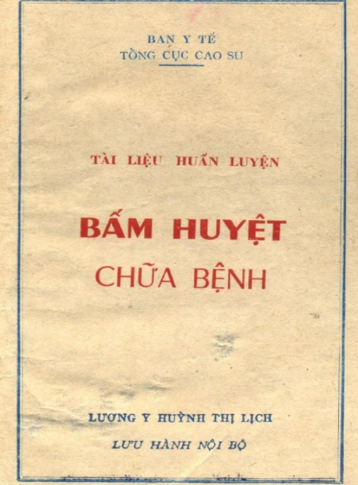 Tài Liệu Huấn Luyện Bấm Huyệt Chữa Bệnh