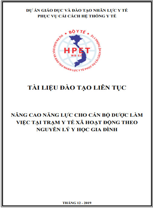 đào tạo liên tục: Nâng cao năng lực cho cán bộ dược làm việc tại trạm y tế xã hoạt động theo nguyên lý y học gia đình