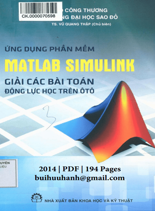 Ứng Dụng Phần Mềm Matlab Simulink – Giải Các Bài Toán Động Lực Học Trên Ôtô